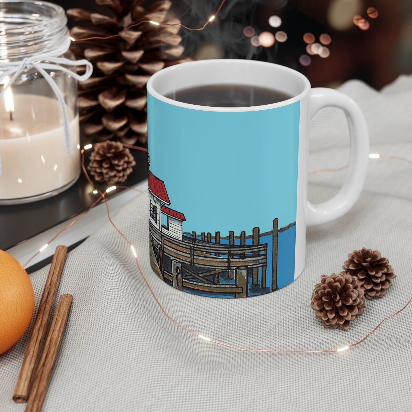 Roanoke Marshes Ceramic Mug