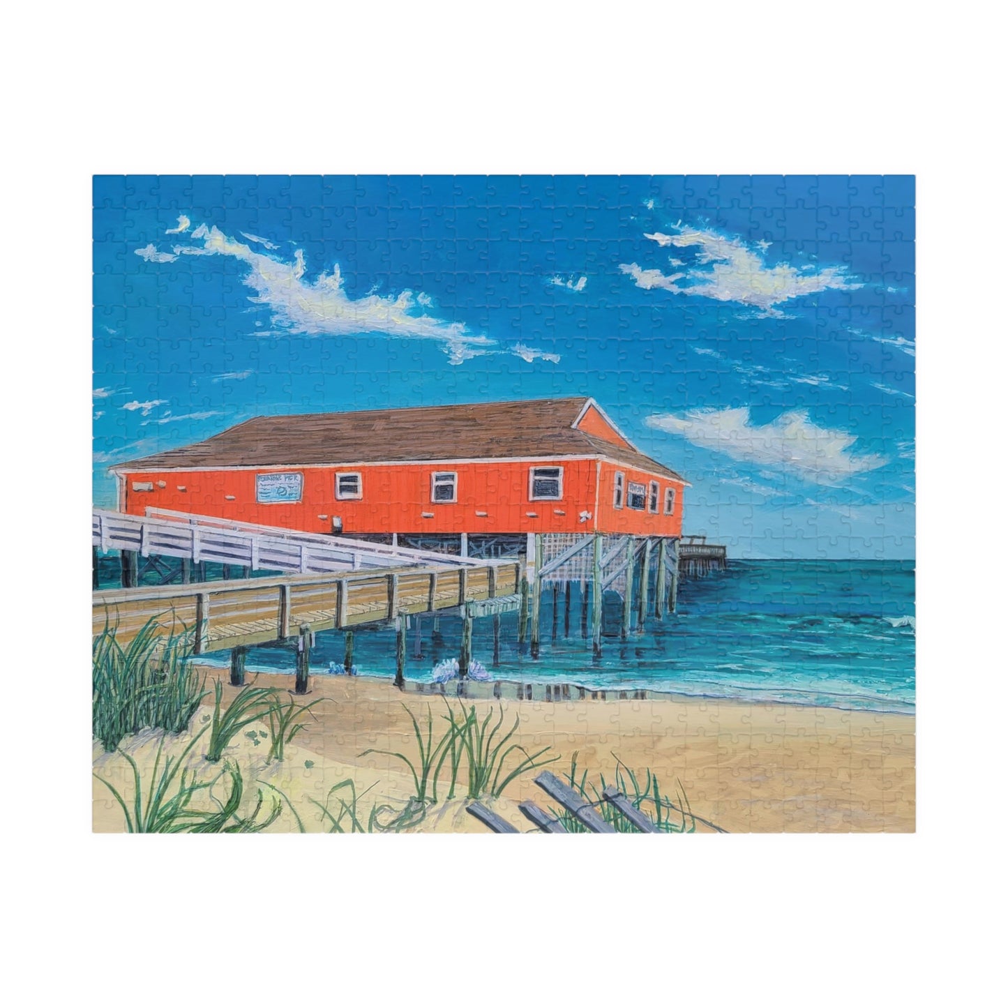 Rodanthe Pier Jigsaw Puzzle (500,1014-Piece)
