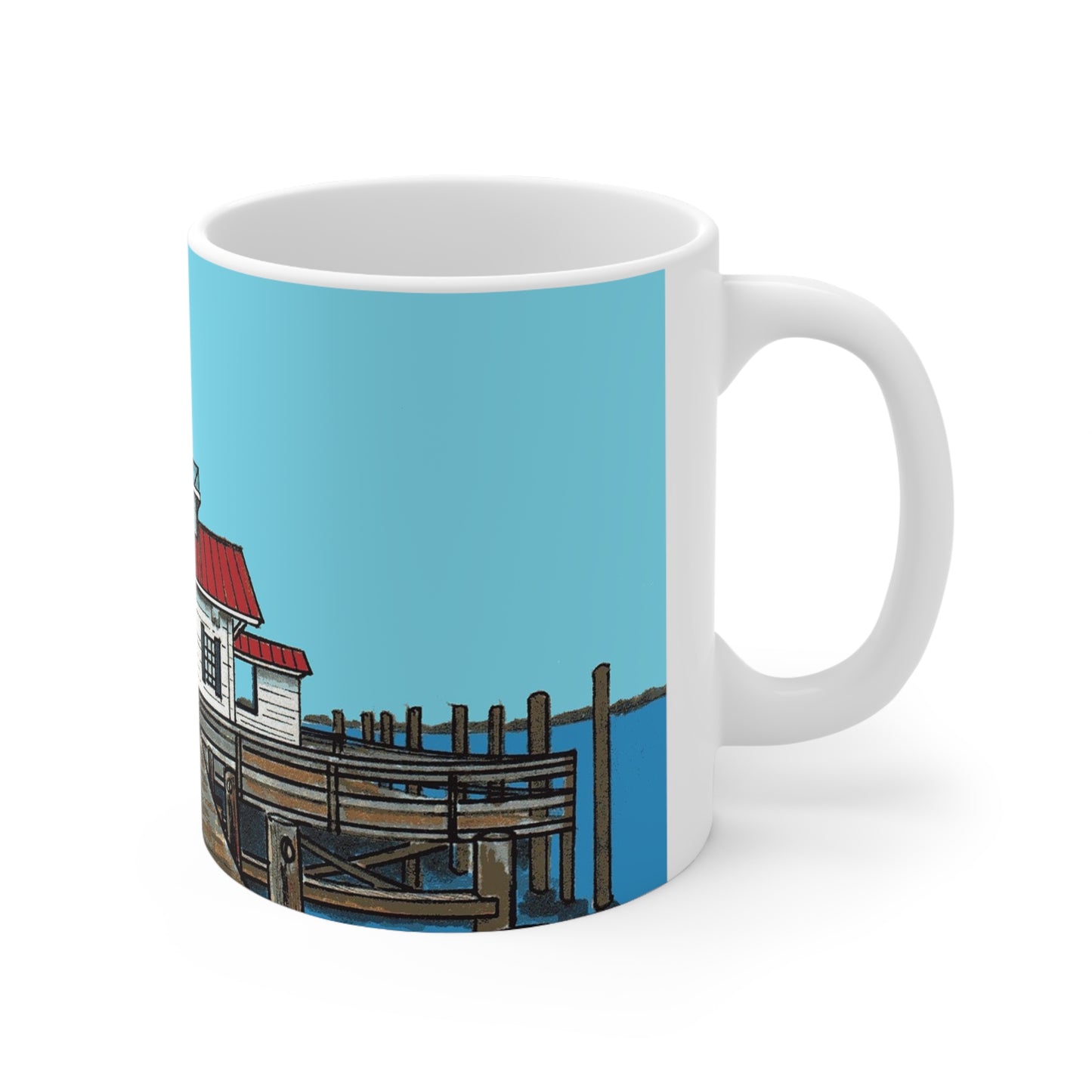 Roanoke Marshes Ceramic Mug