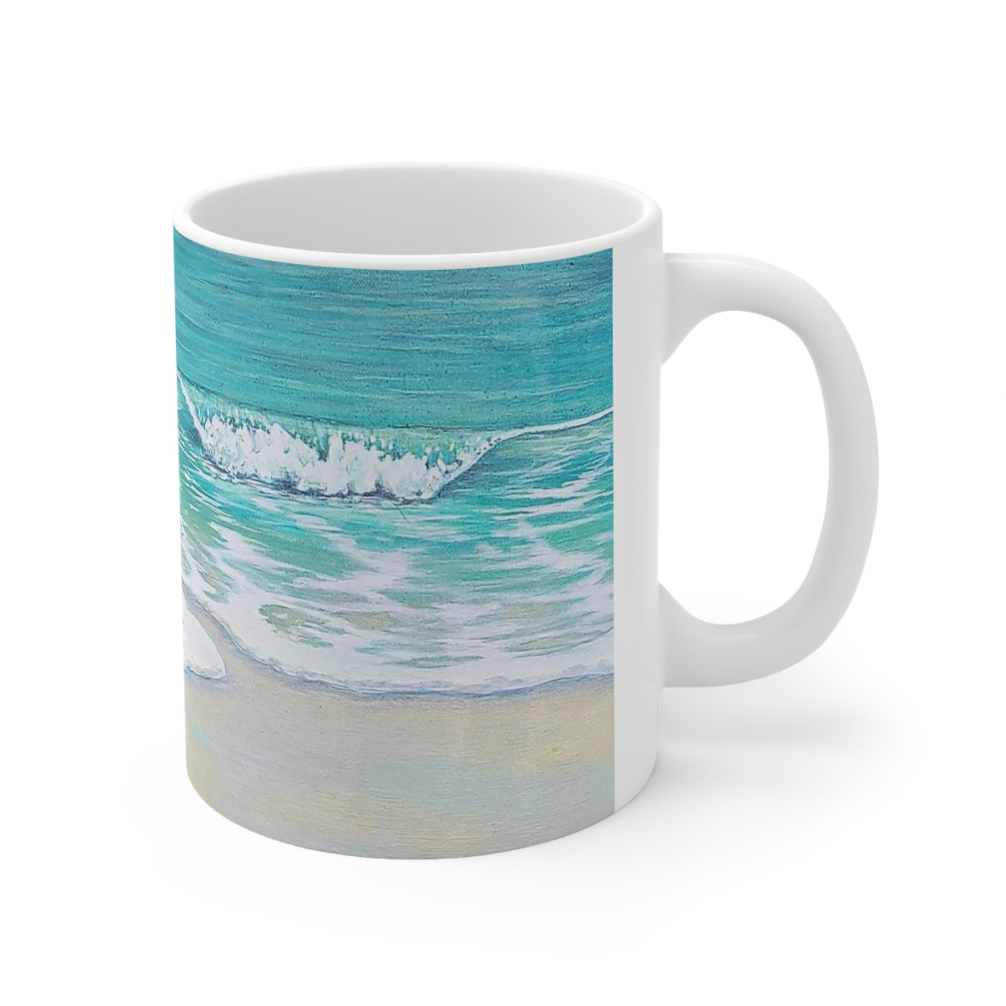 Beach Wave Ceramic Mug