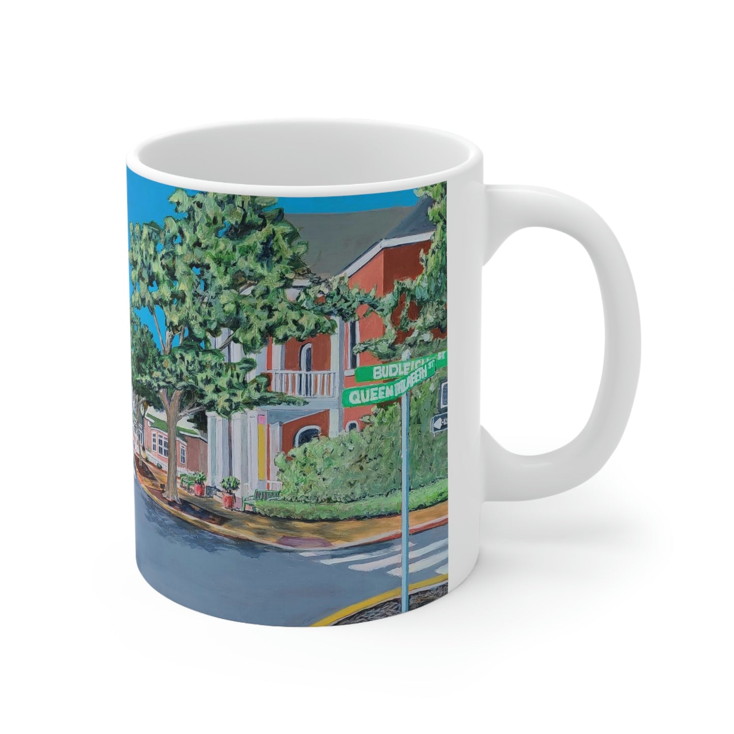 Downtown Manteo Ceramic Mug