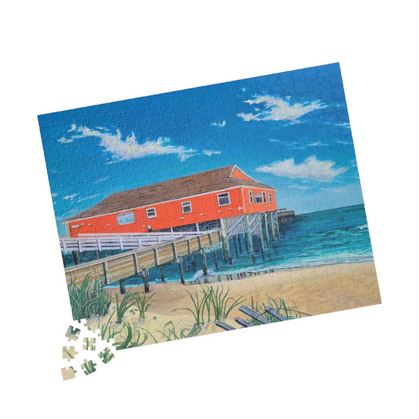 Rodanthe Pier Jigsaw Puzzle (500,1014-Piece)