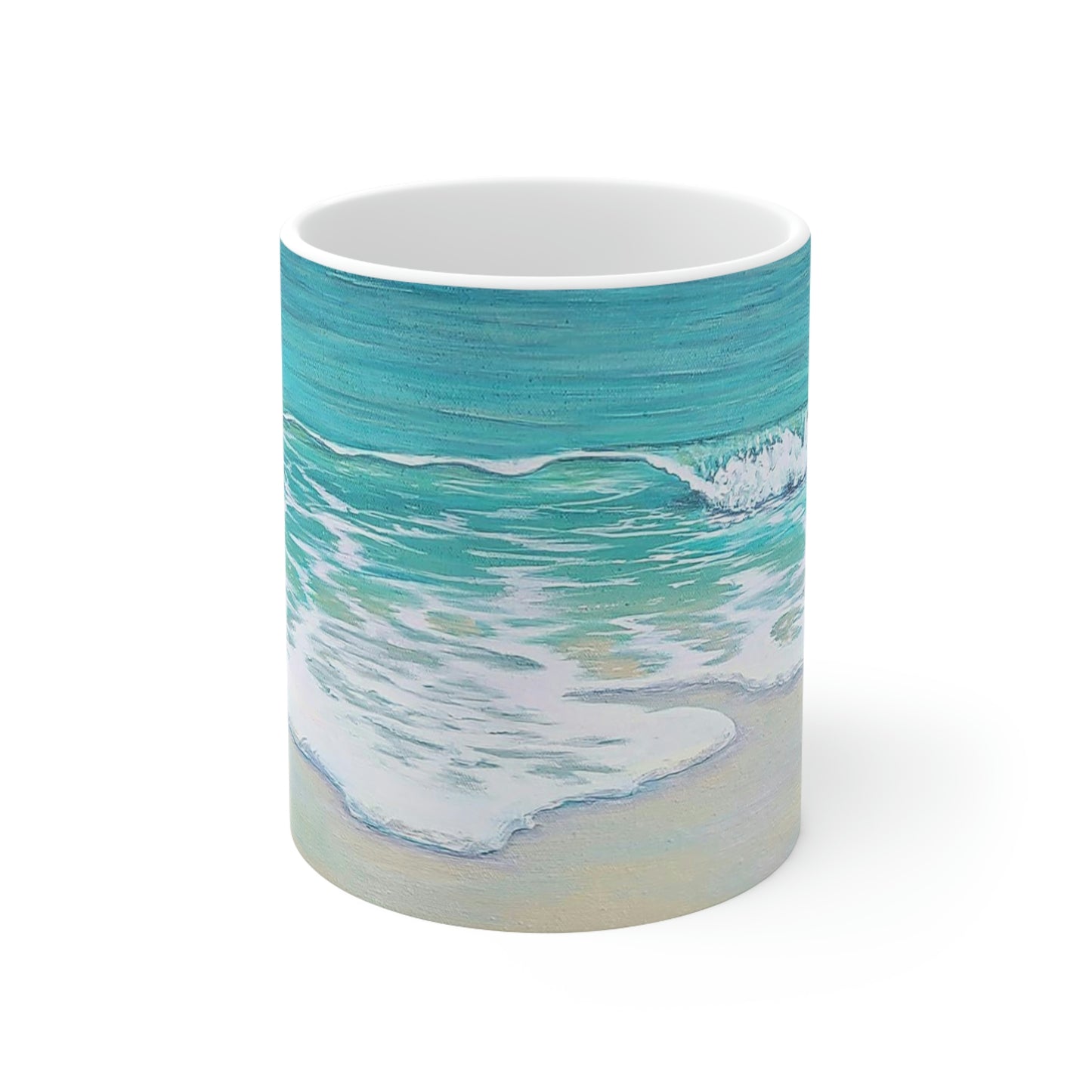 Beach Wave Ceramic Mug
