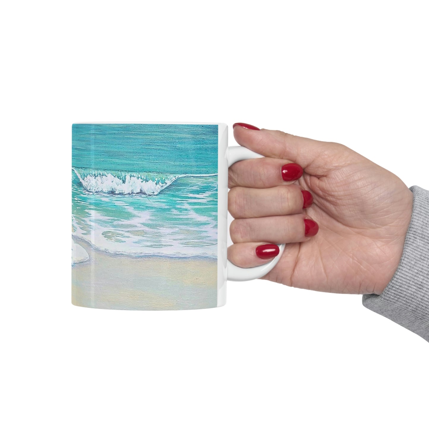 Beach Wave Ceramic Mug
