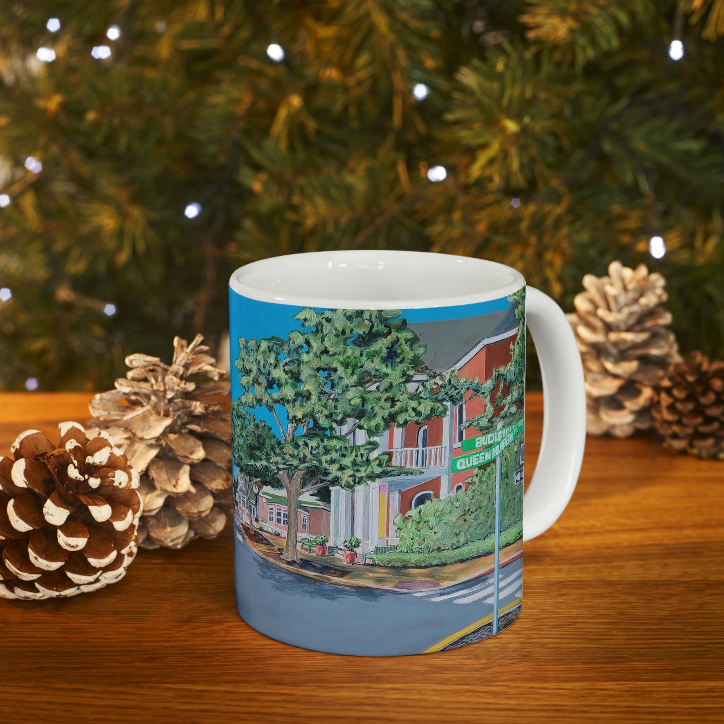 Downtown Manteo Ceramic Mug