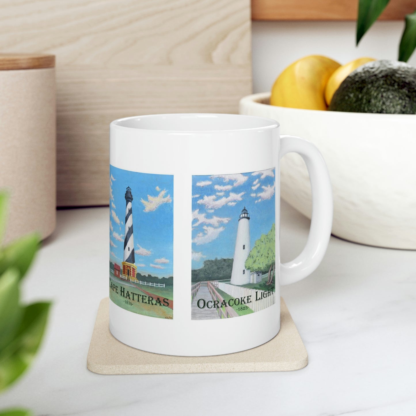 Outer Banks Lighthouse Ceramic Mug