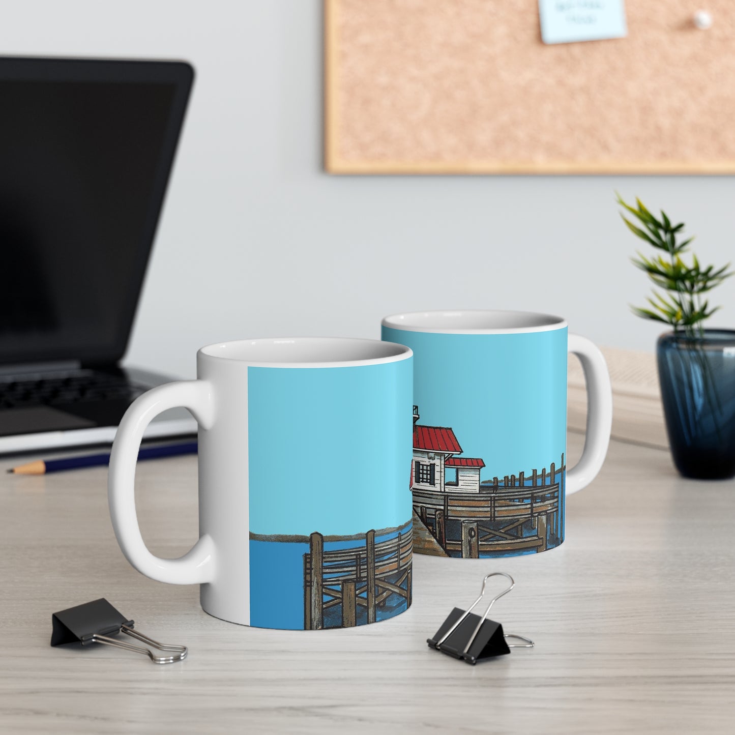 Roanoke Marshes Ceramic Mug