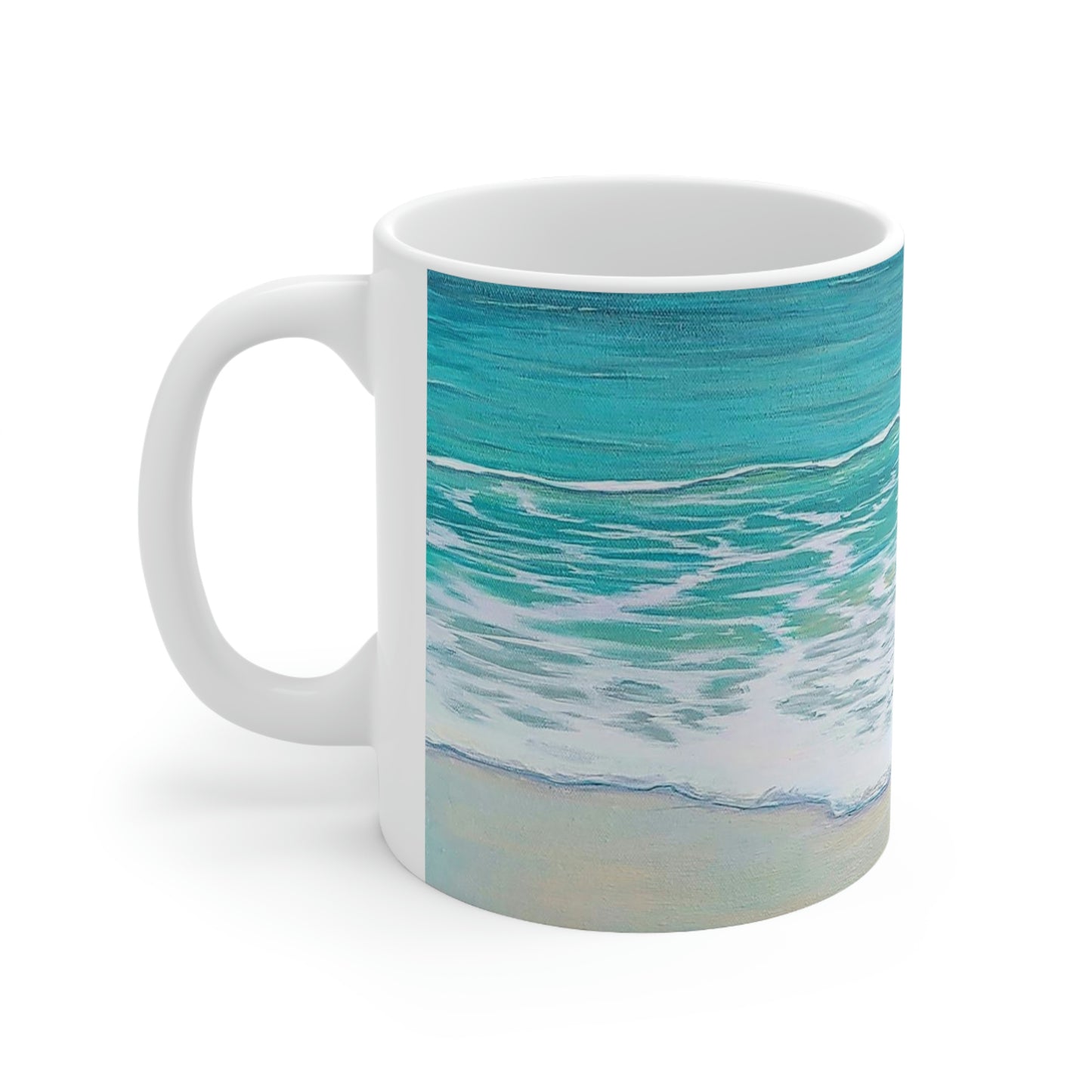 Beach Wave Ceramic Mug
