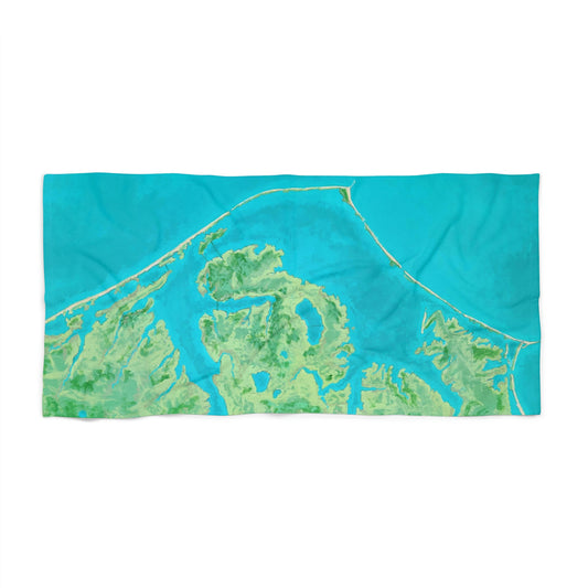 NC Coast Beach Towel