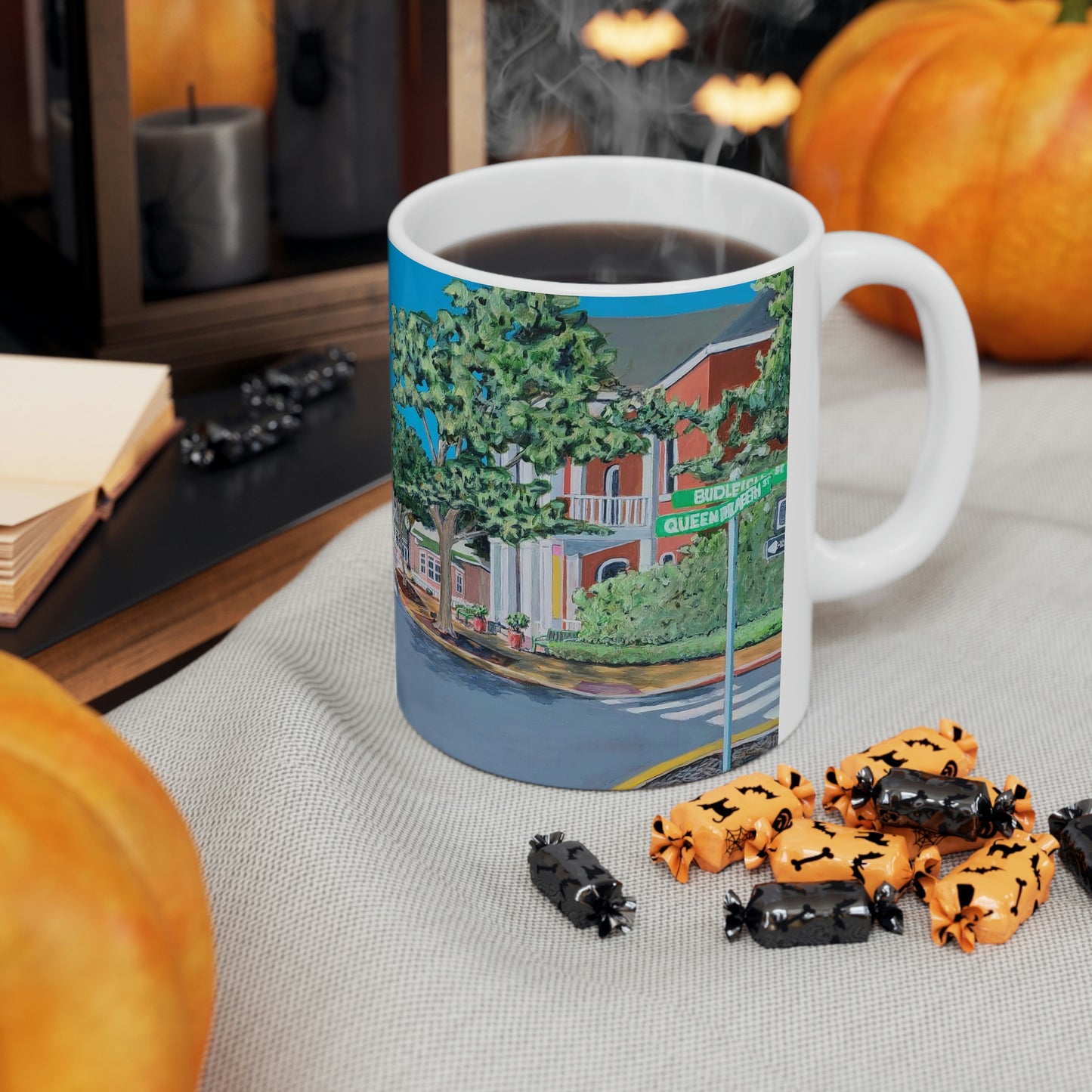 Downtown Manteo Ceramic Mug