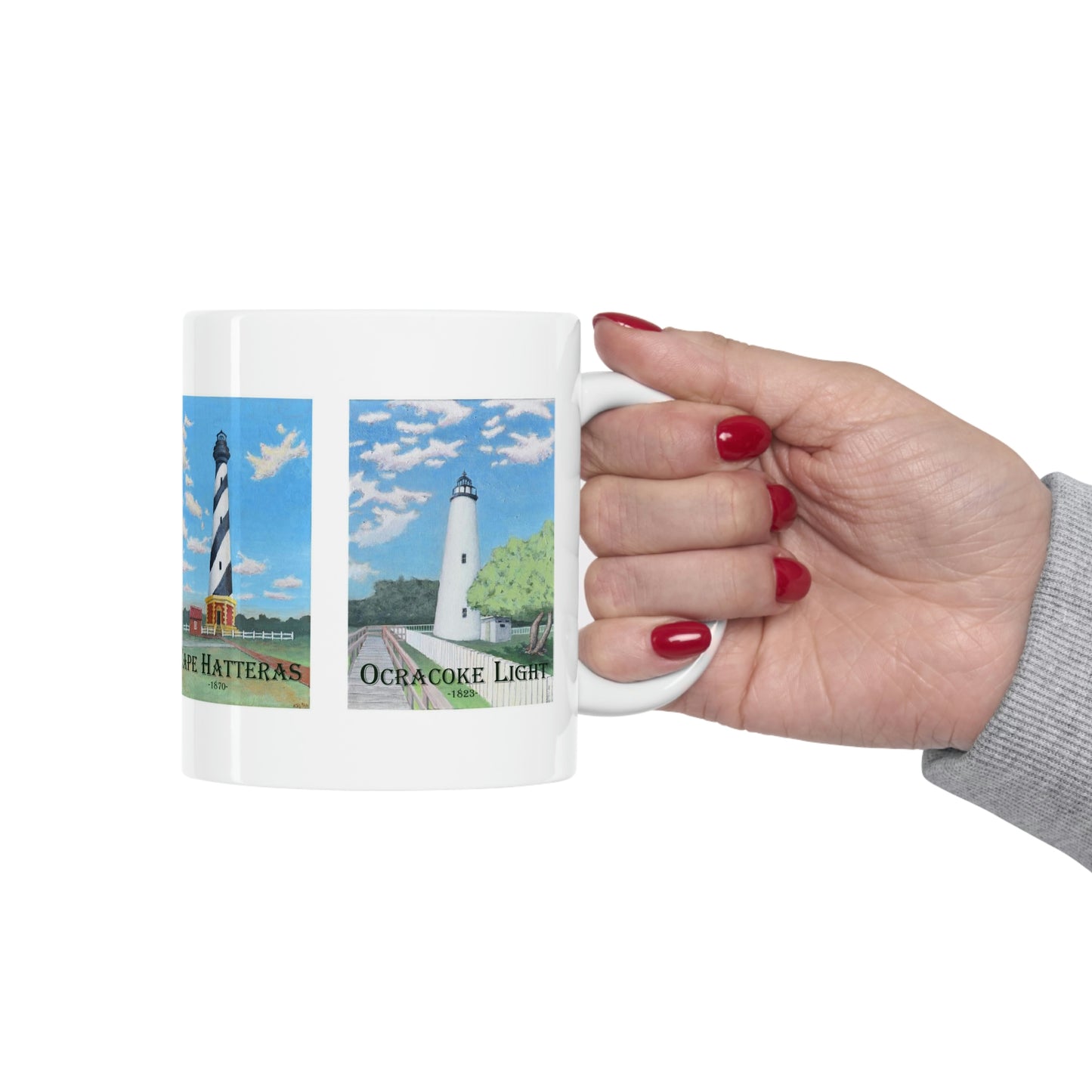 Outer Banks Lighthouse Ceramic Mug