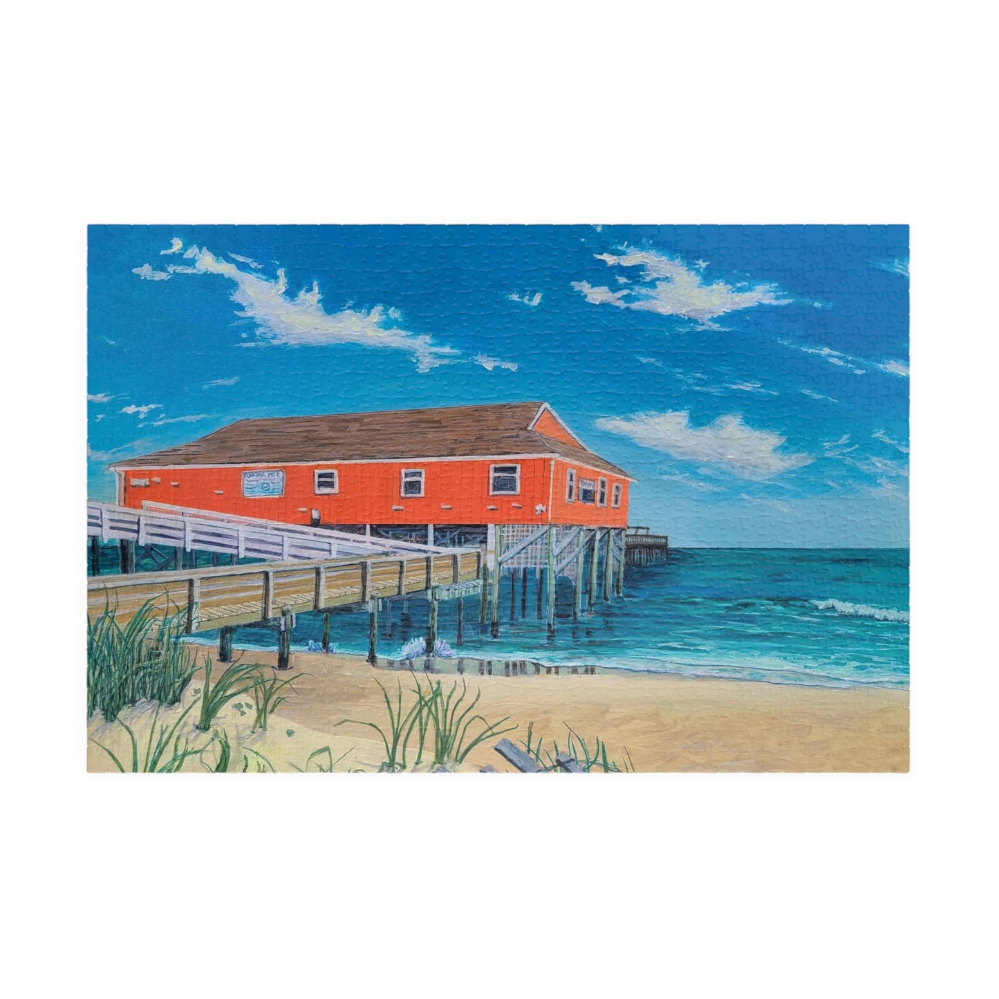 Rodanthe Pier Jigsaw Puzzle (500,1014-Piece)