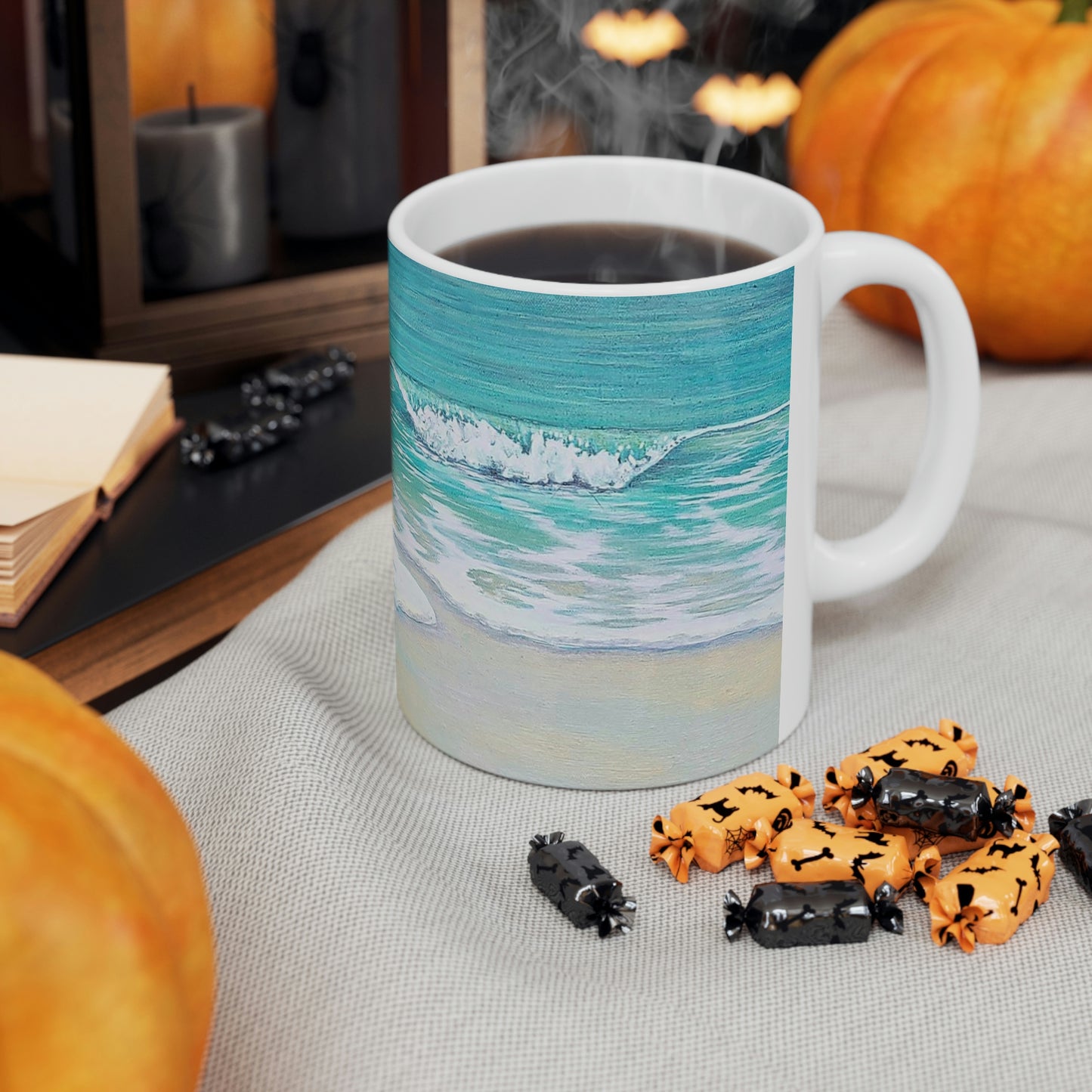 Beach Wave Ceramic Mug