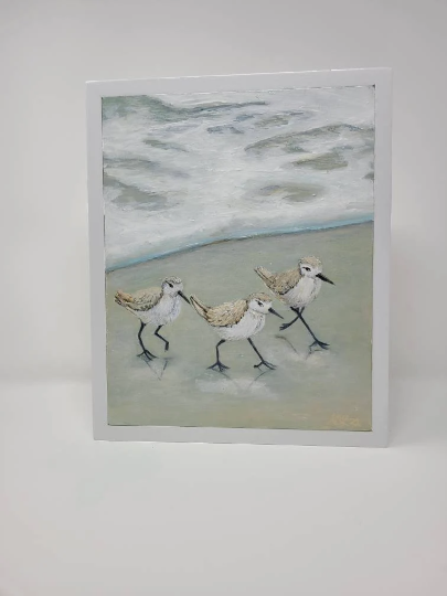 Birds Running Original