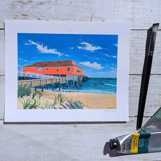Rodanthe Pier Giclee Print