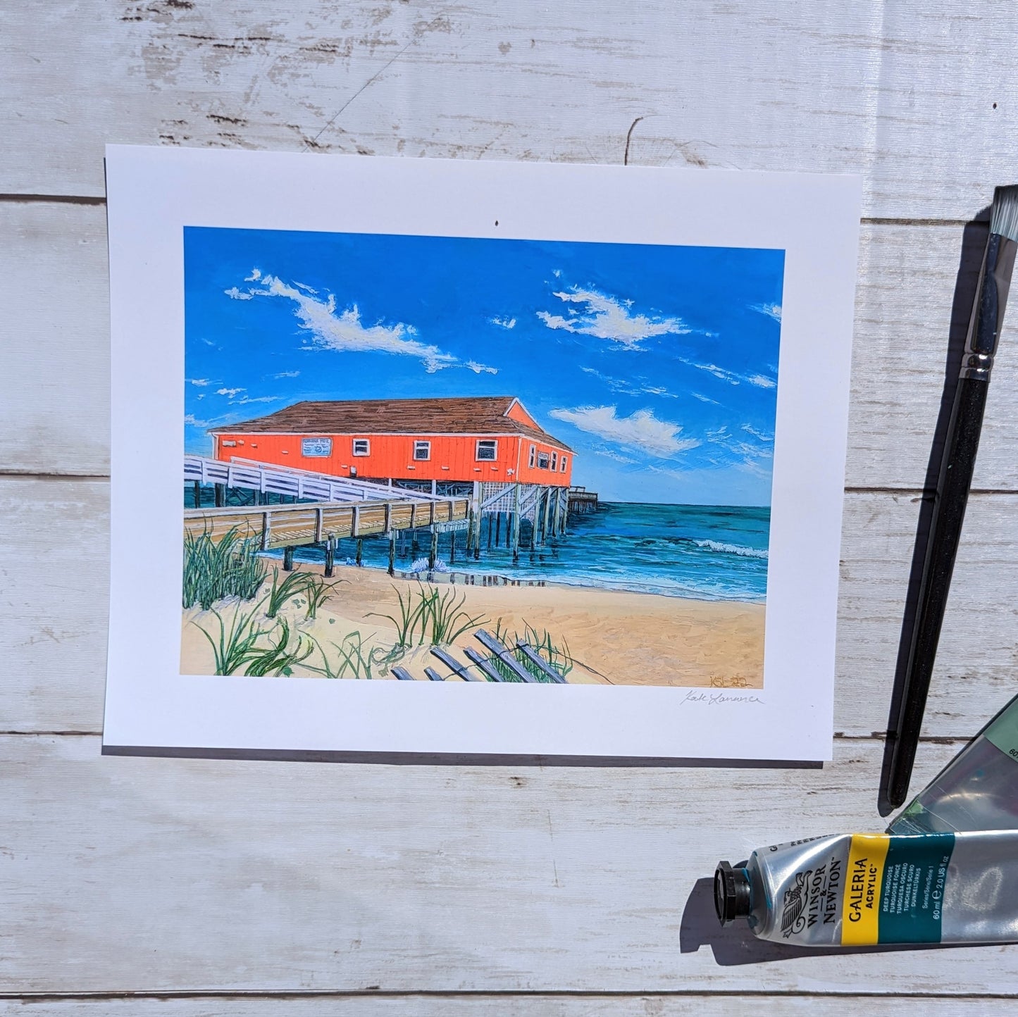 Rodanthe Pier Giclee Print