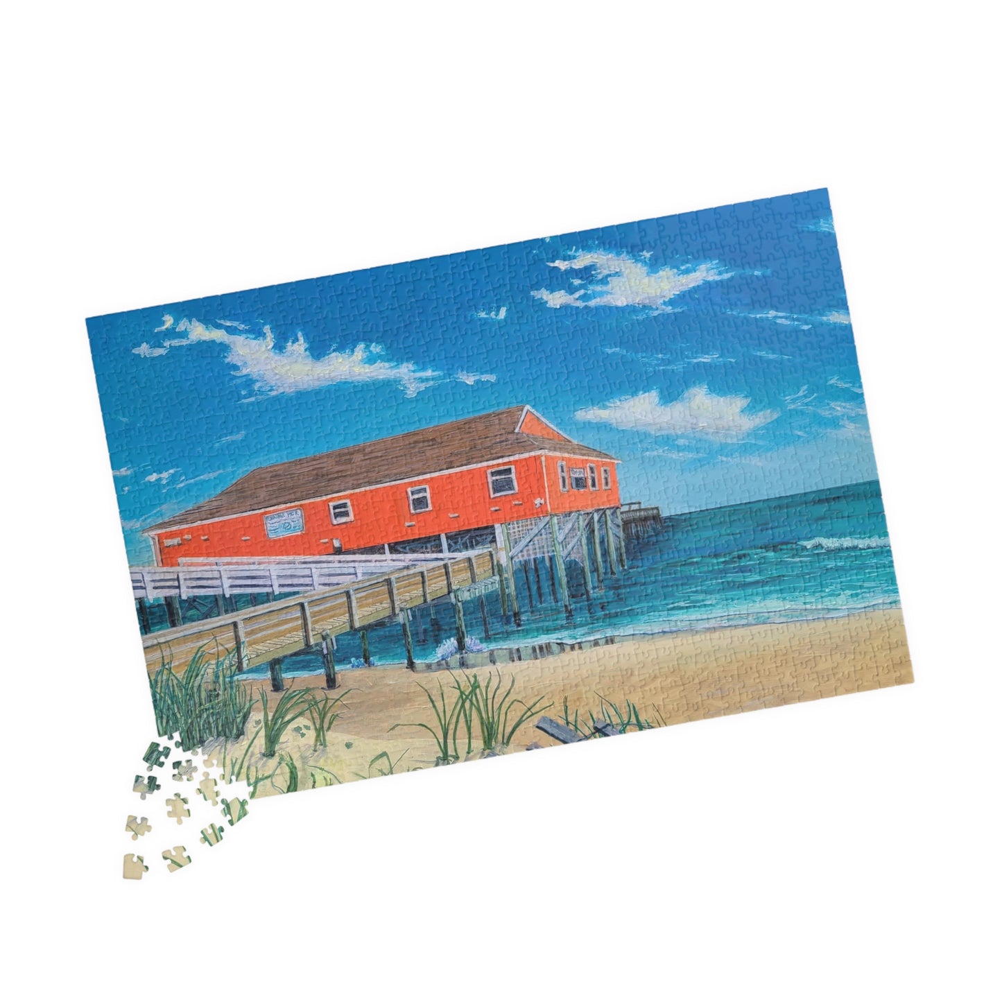Rodanthe Pier Jigsaw Puzzle (500,1014-Piece)