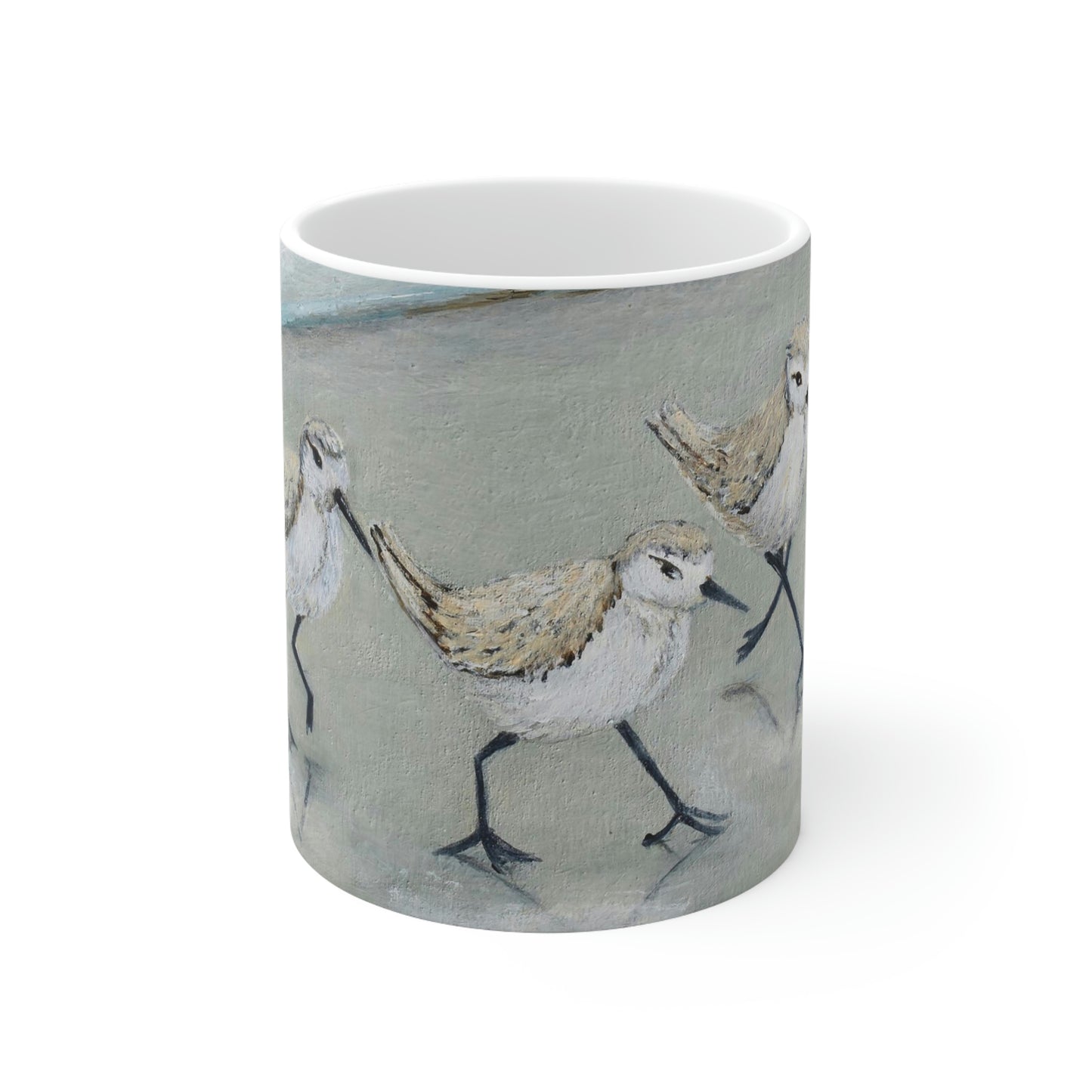 Birds Running Ceramic Mug