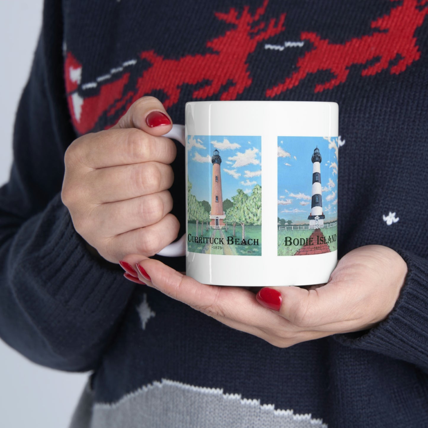 Outer Banks Lighthouse Ceramic Mug