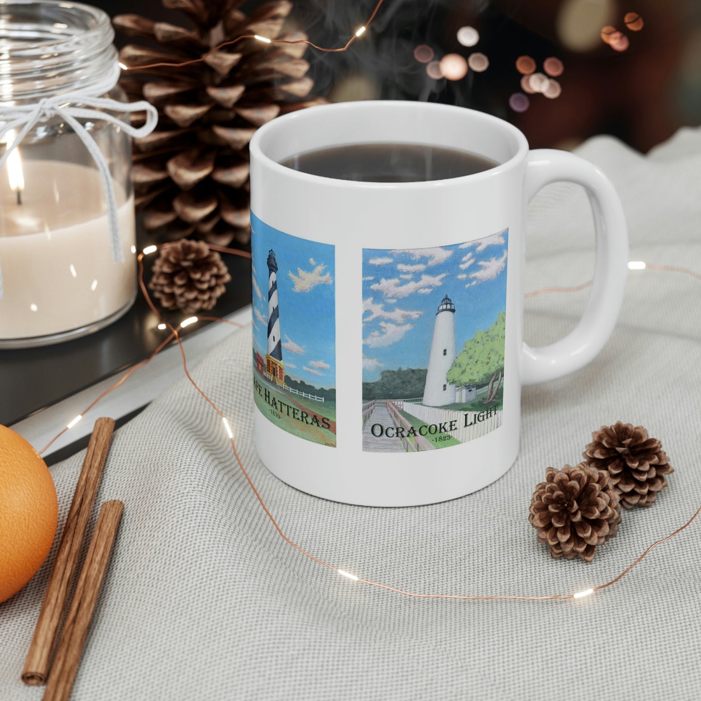 Outer Banks Lighthouse Ceramic Mug