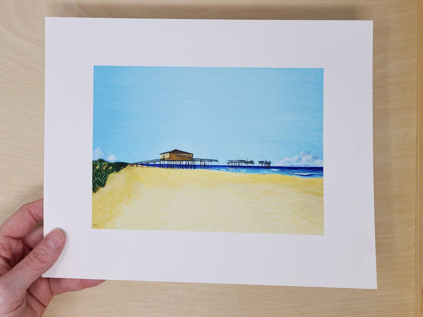 Frisco Pier Print