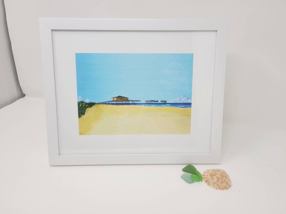 Frisco Pier Print