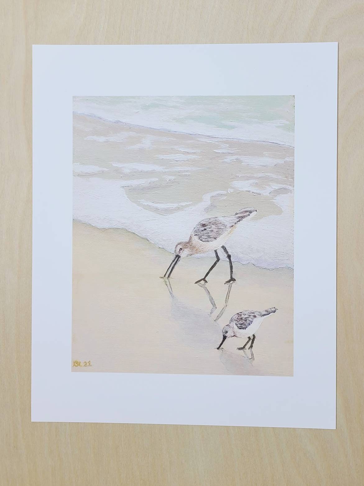 Beach Birds Print