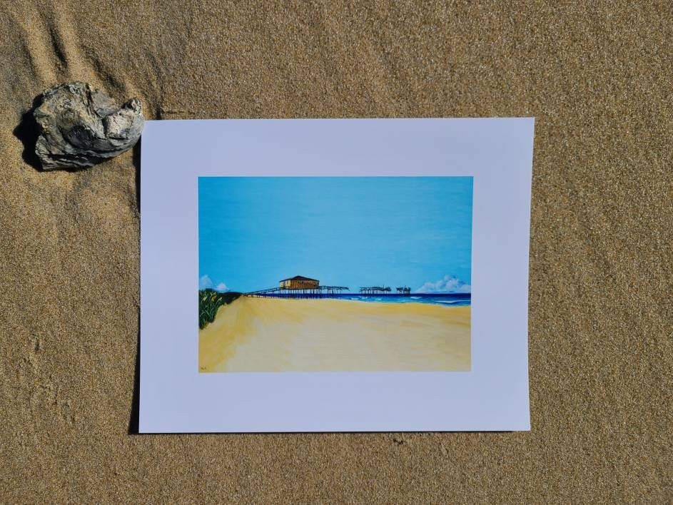 Frisco Pier Print