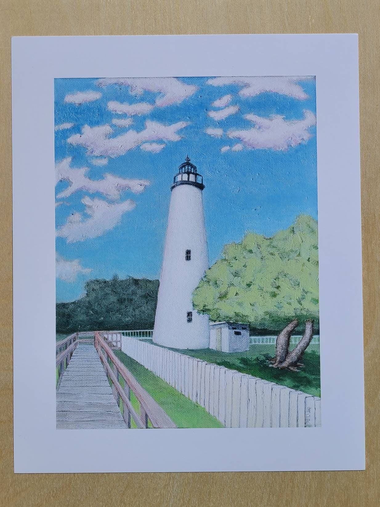 Ocracoke Island Lighthouse Print