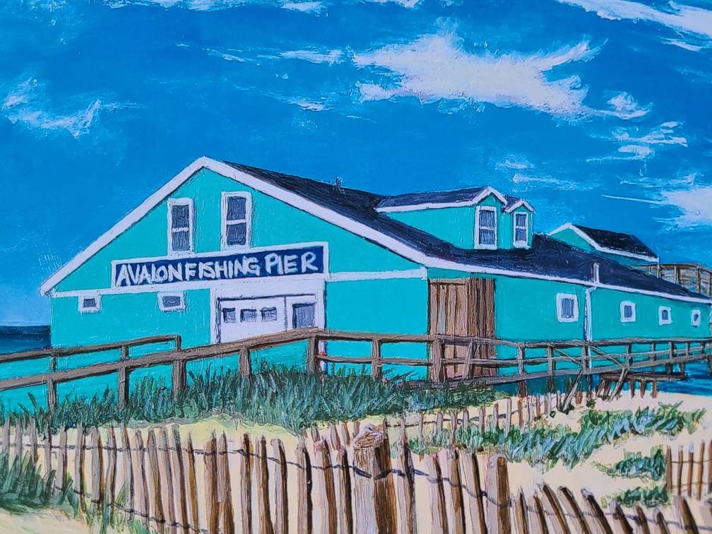 Avalon Pier Print