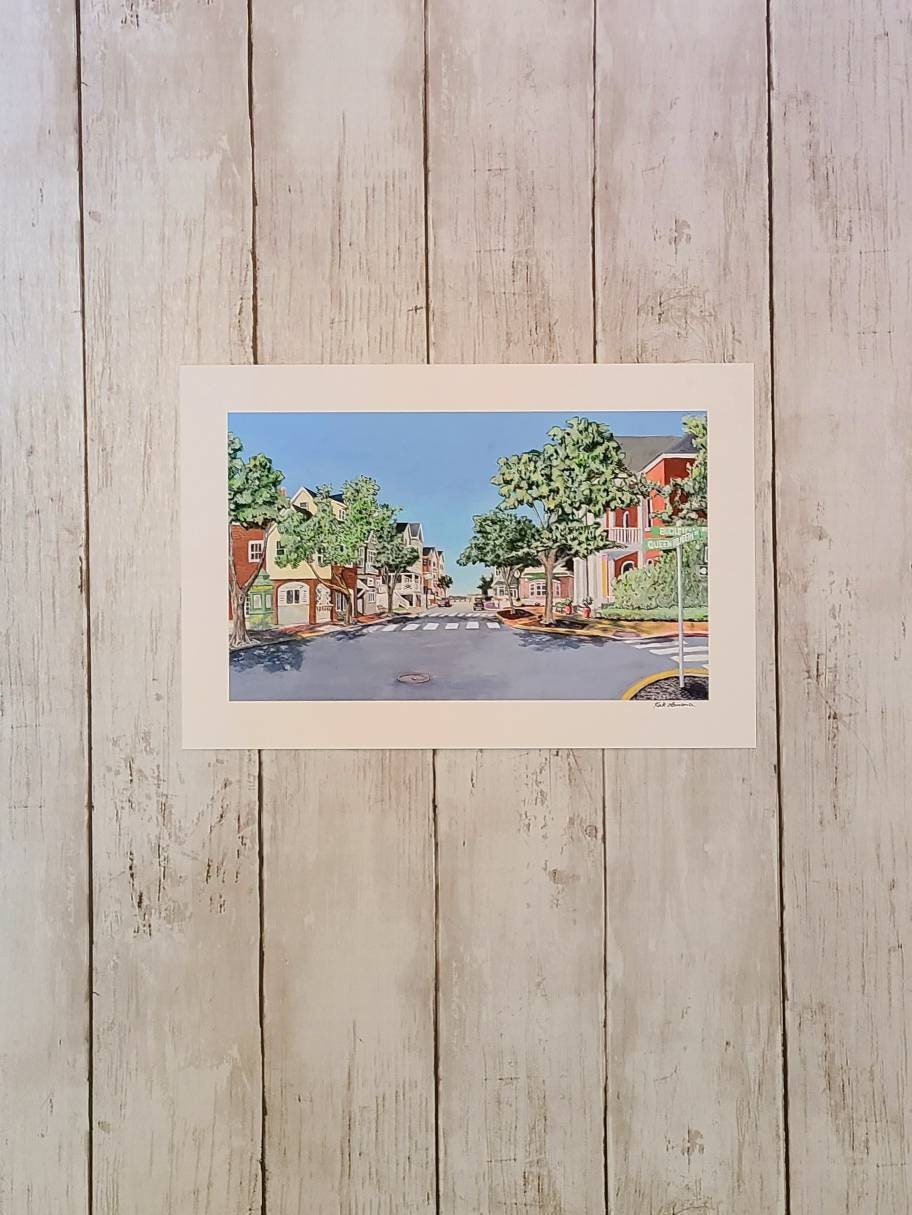 Downtown Manteo Print