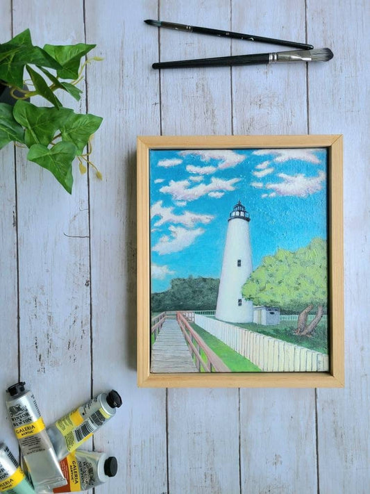 Ocracoke Island Lighthouse Original