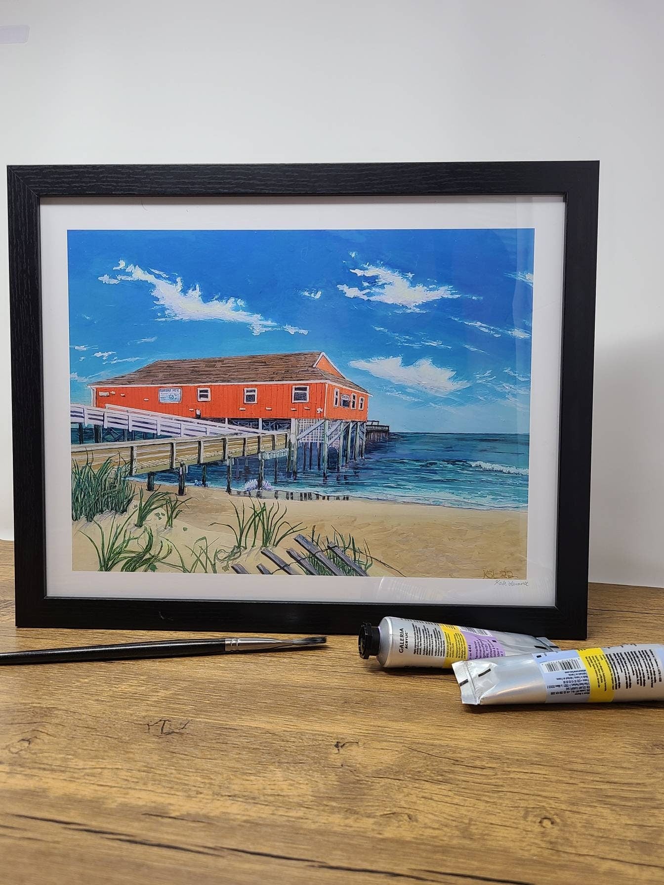 Rodanthe Pier Giclee Print