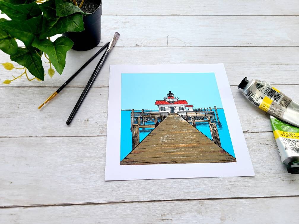 Roanoke Marshes Lighthouse