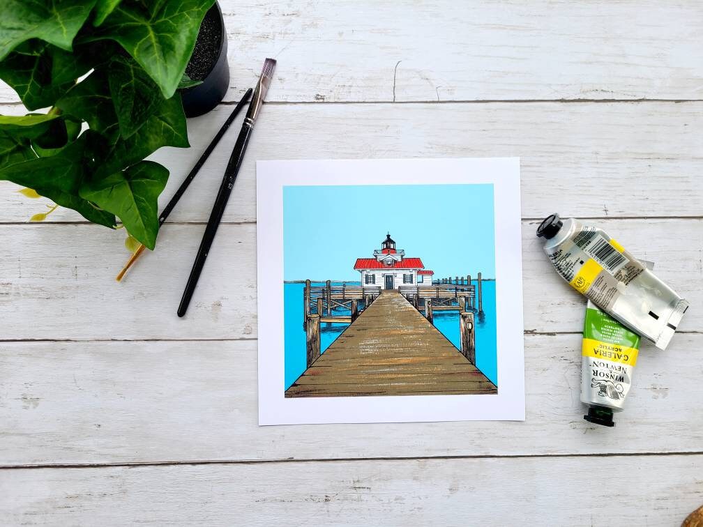 Roanoke Marshes Lighthouse