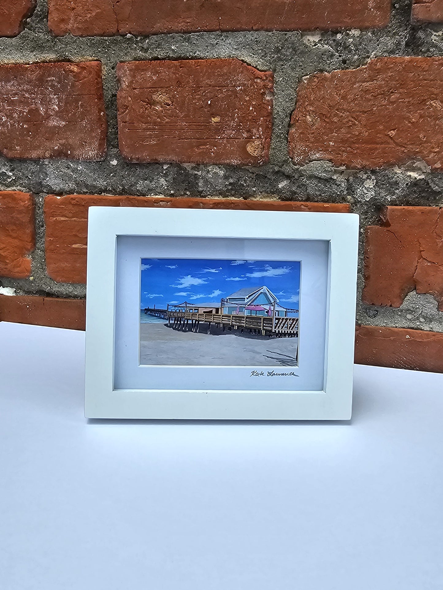 White Frame- Mini Print