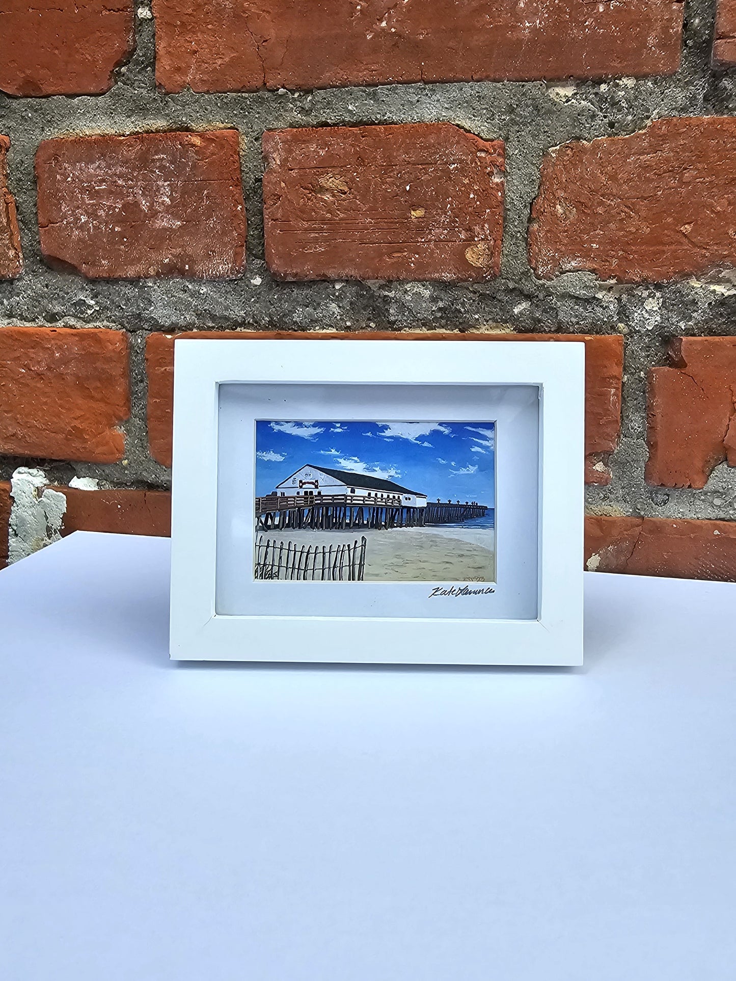 White Frame- Mini Print