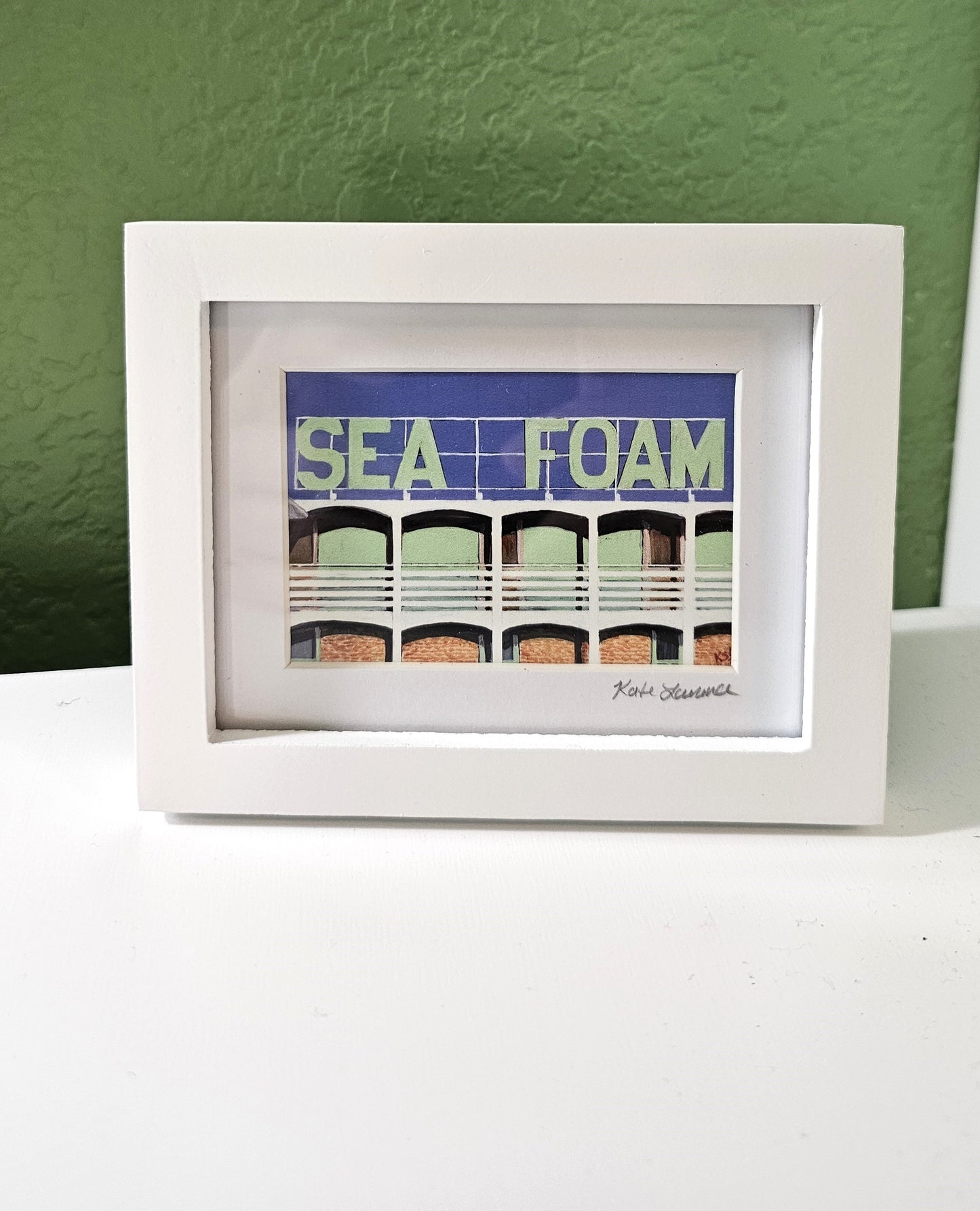 White Frame- Mini Print