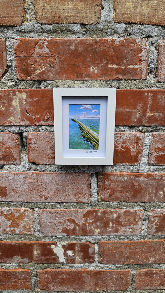 White Frame- Mini Print