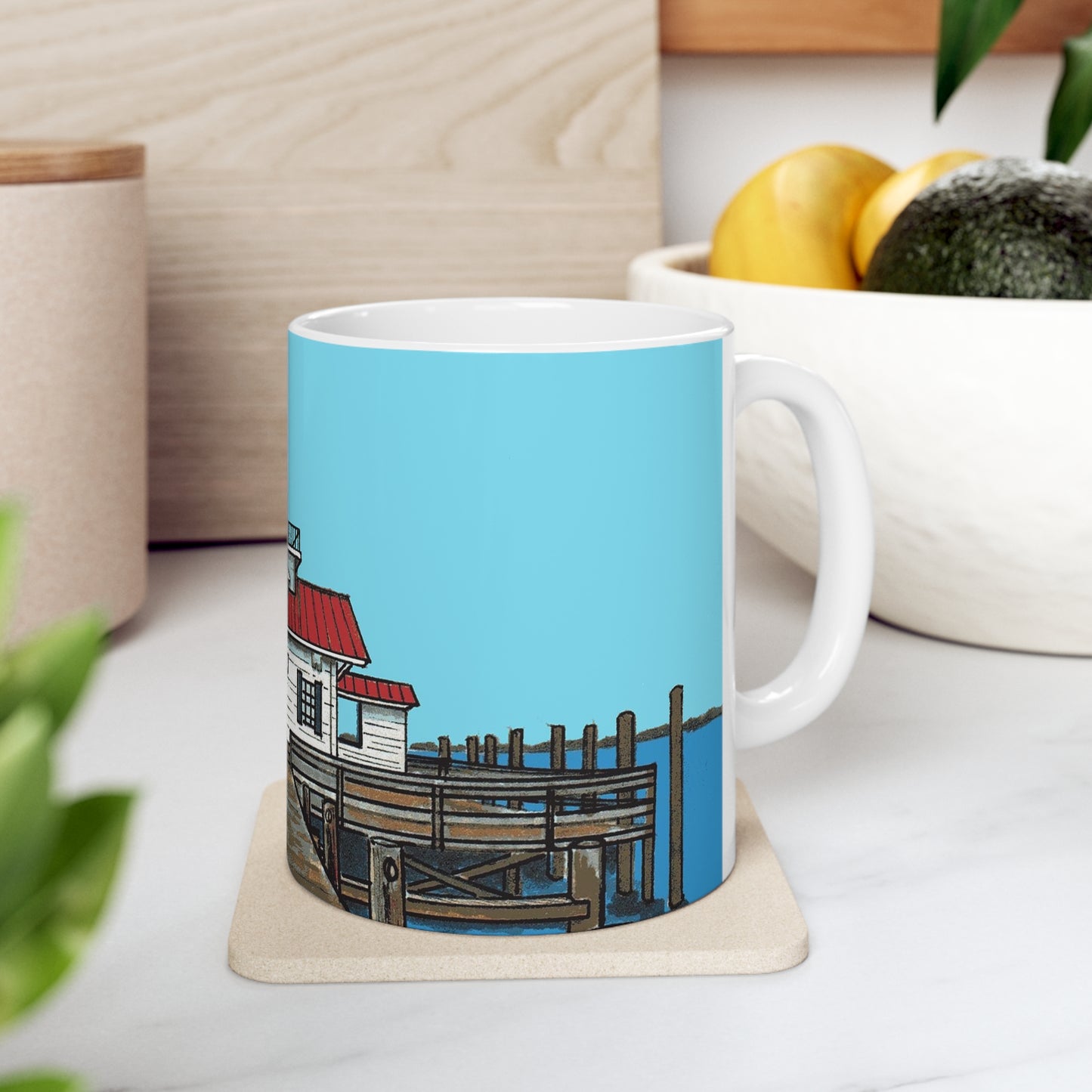 Roanoke Marshes Ceramic Mug