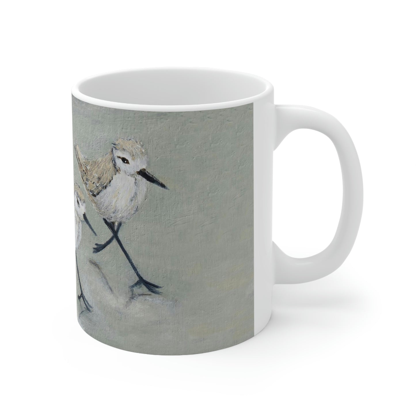 Birds Running Ceramic Mug