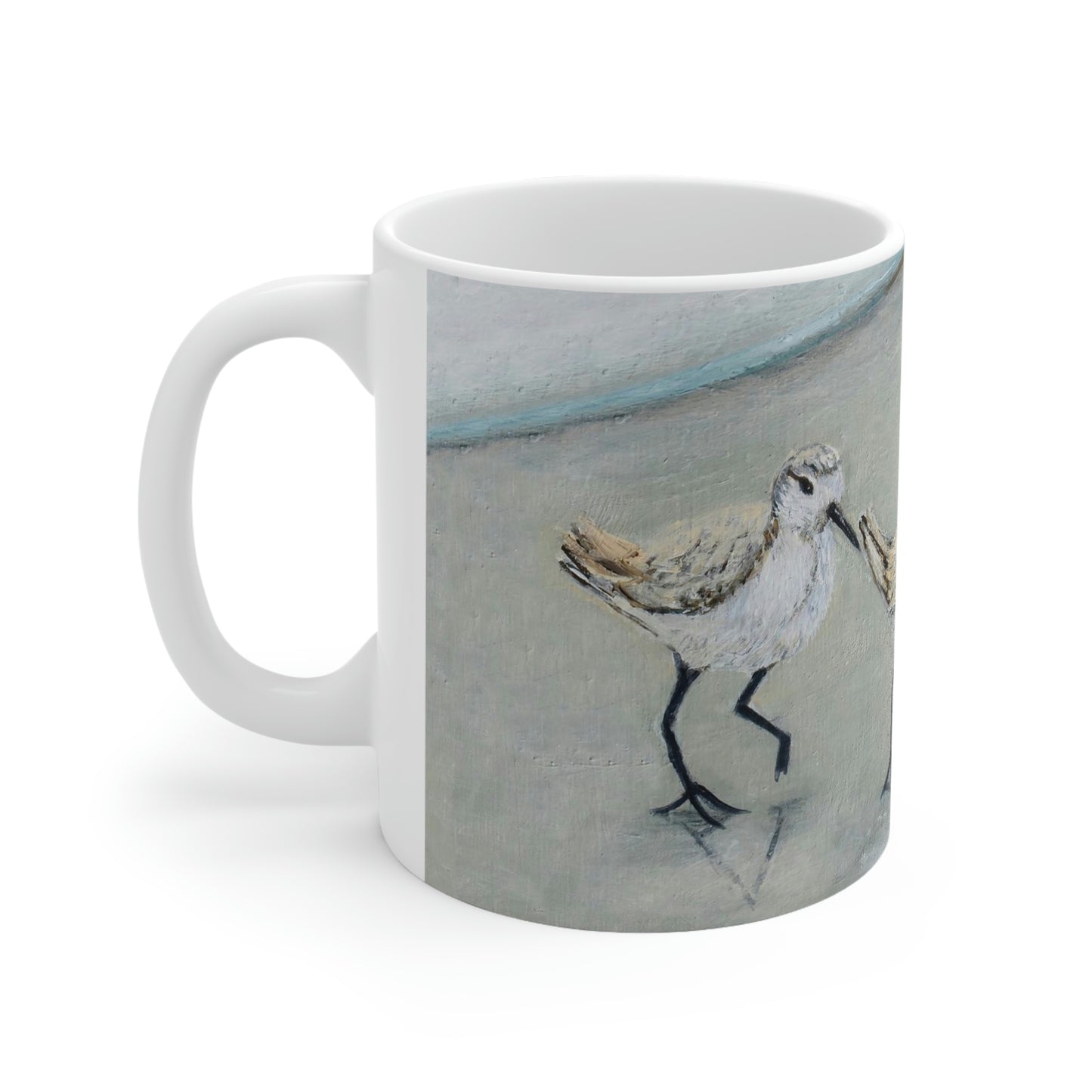 Birds Running Ceramic Mug