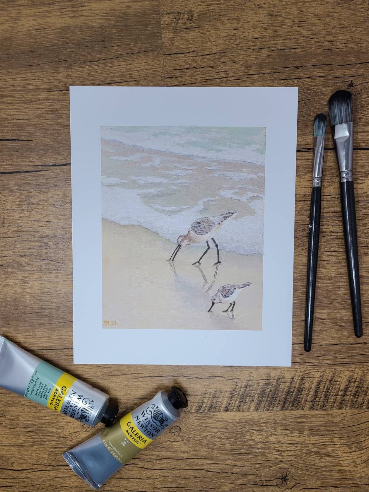 Beach Birds Print