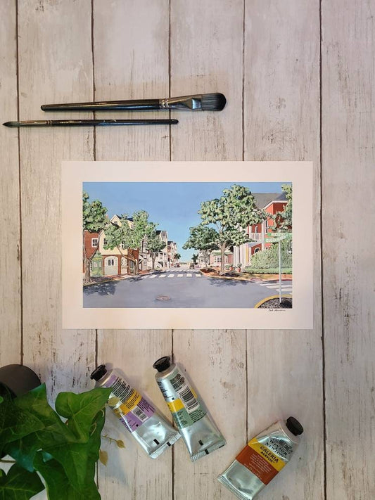 Downtown Manteo Print