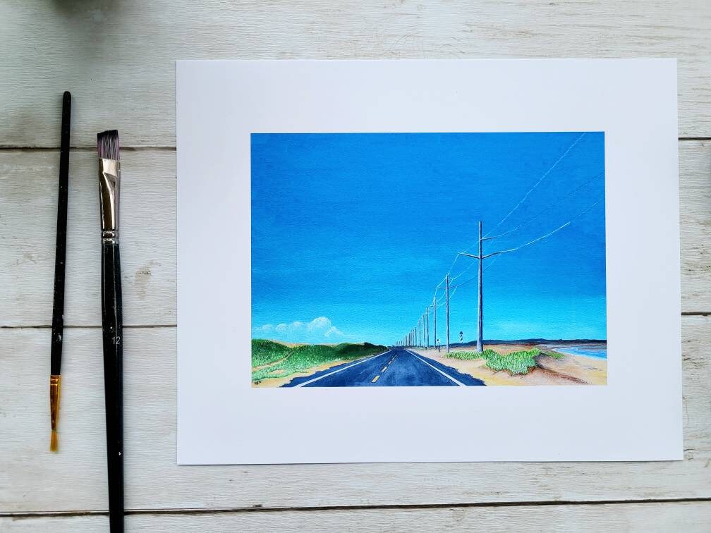 Highway 12 South Print