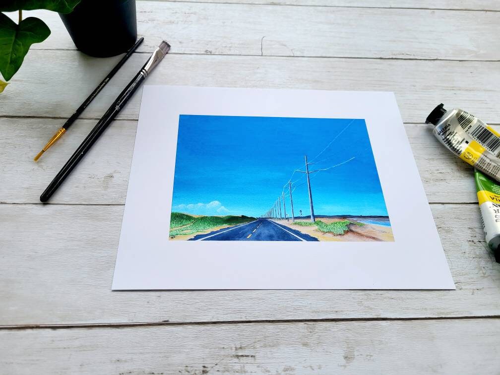 Highway 12 South Print