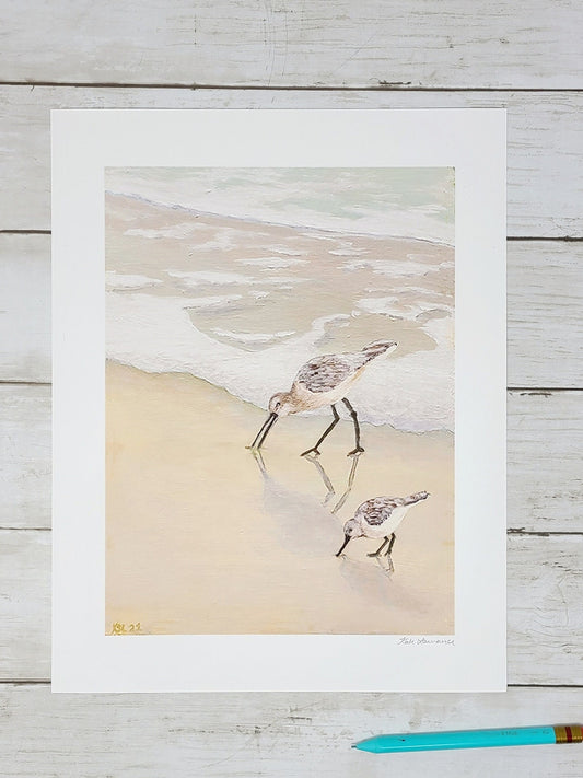 Beach Birds Print